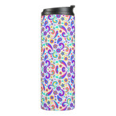Colorful travel mug with vibrant thermosbeker (Gedraaid links)