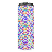 Colorful travel mug with vibrant thermosbeker (Achterkant)