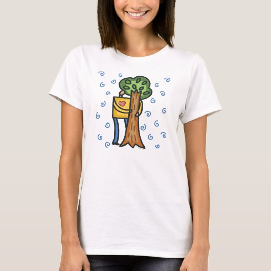 Colorful Tree Hugger T-shirt (Voorkant)