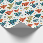 Colorful Trees Cadeaupapier (Hoek)