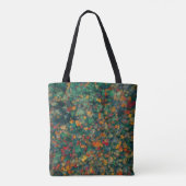 Colorful Treetops Tote Bag (Achterkant)