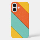 Colorful Trendy Modern iPhone Case  (Achterkant)