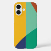 Colorful Trendy Modern iPhone Case  (Achterkant)