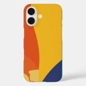 Colorful Trendy Modern iPhone Case (Achterkant)