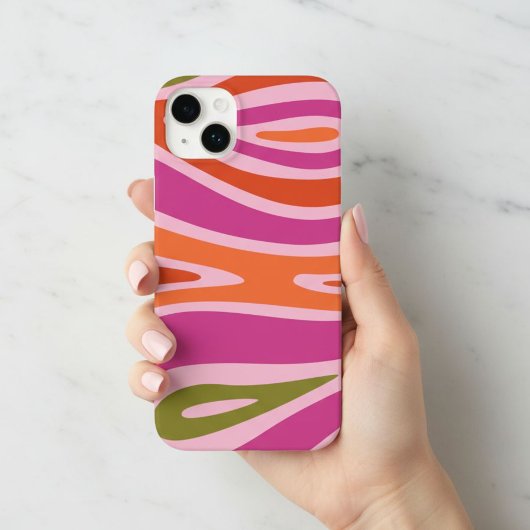 Colorful Trendy Modern iPhone Case 