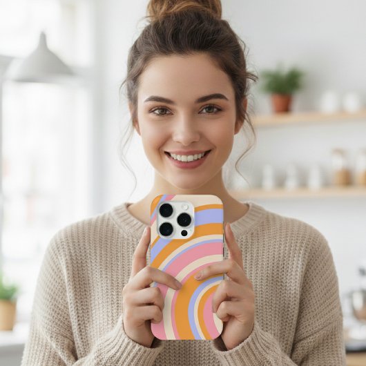 Colorful Trendy Modern iPhone Case 