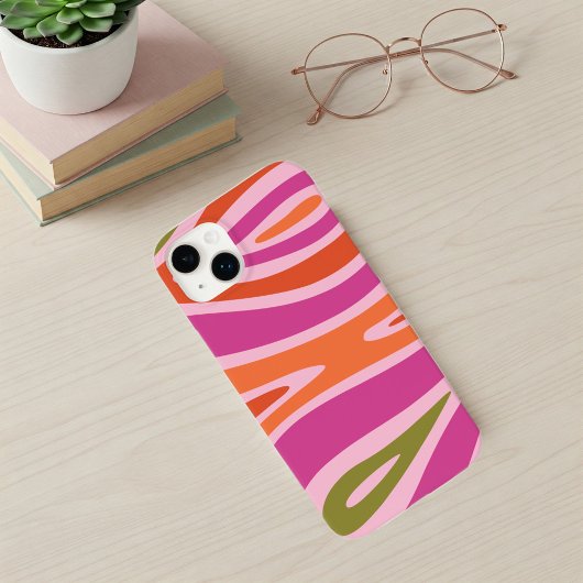 Colorful Trendy Modern iPhone Case 