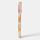 Colorful Trendy Modern iPhone Case  (Achterkant / Rechts)