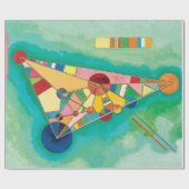 Colorful Triangles van Wassily Kandinsky Cadeaupapier (Vlak)