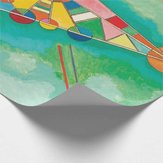 Colorful Triangles van Wassily Kandinsky Cadeaupapier (Hoek)