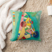 Colorful Triangles van Wassily Kandinsky Kussen (Deken)