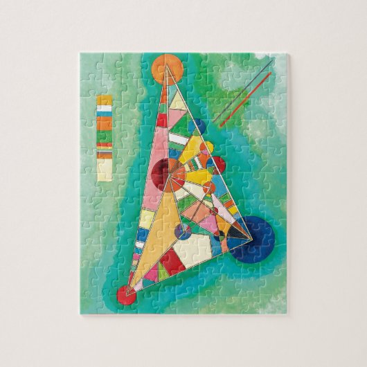 Colorful Triangles van Wassily Kandinsky Legpuzzel (Verticaal)