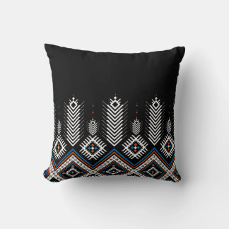 Colorful tribal geometrisch ontwerp kussen