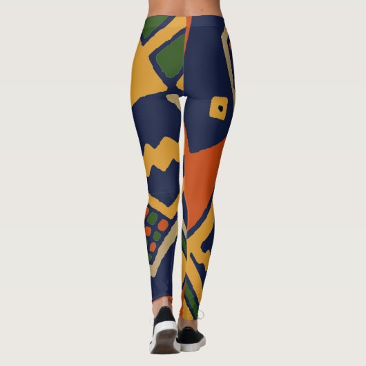 Colorful Tribal-Leggings Leggings (Achterkant)
