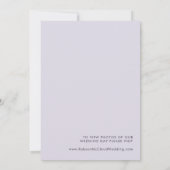 Colorful Tropical | Aankondiging Paarse uitloping (Achterkant)