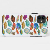 Colorful Tropical Aquarium Fish iPhone Case (Achterkant (horizontaal))