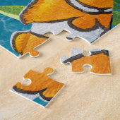 Colorful Tropical Aquarium Fish Legpuzzel (Zijkant)