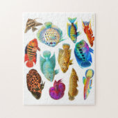 Colorful Tropical Aquarium Fish Puzzle Legpuzzel (Verticaal)
