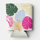 Colorful Tropical Blikjeskoeler (Achterkant)