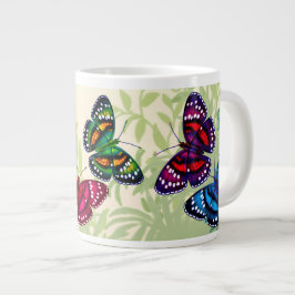Colorful Tropical Butterflies Jumbo-Mok Grote Koffiekop