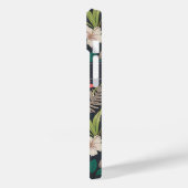 Colorful Tropical Flower Pattern Case-Mate iPhone Case (Achterkant / Links)