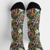Colorful Tropical Flower Pattern Sokken (Top)