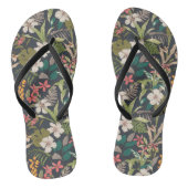 Colorful Tropical Flower Pattern Teenslippers (Voetbed)
