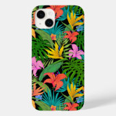 Colorful Tropical Flowers Case-Mate iPhone Case (Achterkant)