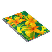Colorful Tropical Flowers Notitieboek (Rechterzijde)