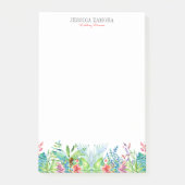 Colorful Tropical Flowers Post-it® Notes (Voorkant)