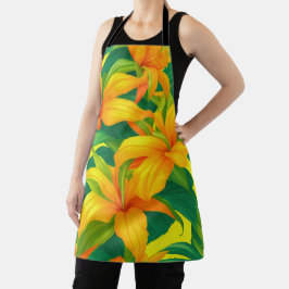Colorful Tropical Flowers Schort
