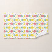 Colorful Tropical Fruit Pattern Bad Handdoek (Handdoek)