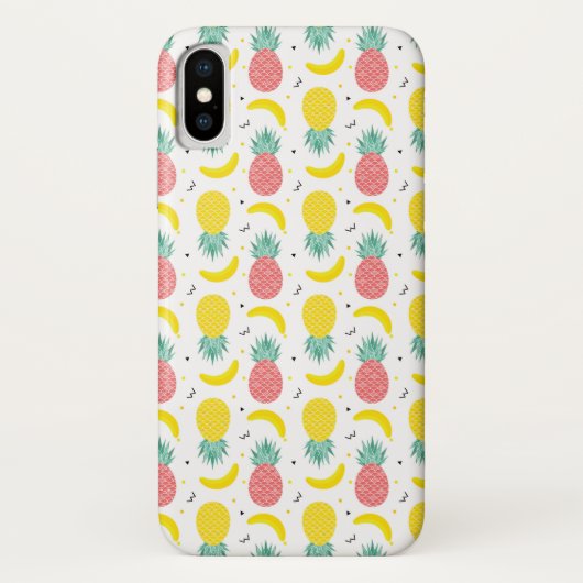 Colorful Tropical Fruit Pattern Case-Mate iPhone Case (Achterkant)