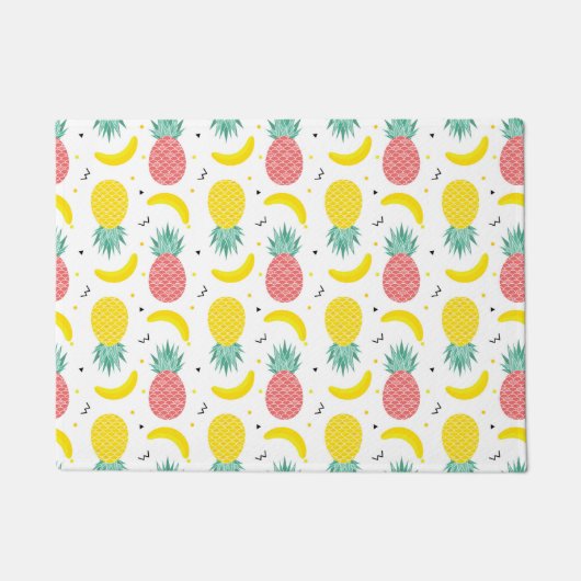 Colorful Tropical Fruit Pattern Deurmat (Voorkant)
