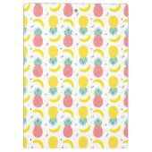 Colorful Tropical Fruit Pattern Klembord (Achterkant)