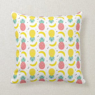 Colorful Tropical Fruit Pattern Kussen