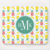 Colorful Tropical Fruit Pattern Muismat (Voorkant)