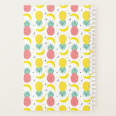 Colorful Tropical Fruit Pattern Planner (Achterkant)
