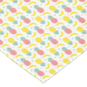 Colorful Tropical Fruit Pattern Tafelkleed (Gekanteld)