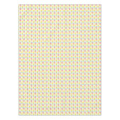 Colorful Tropical Fruit Pattern Tafelkleed (Voorkant)