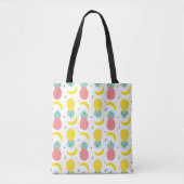 Colorful Tropical Fruit Pattern Tote Bag (Voorkant)