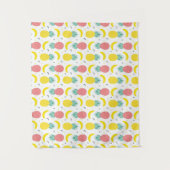 Colorful Tropical Fruit Pattern Wandkleed (Voorkant)