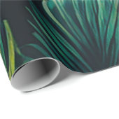 Colorful Tropical Leaves en Hibiscus Flowers | Cadeaupapier (Rol Hoek)