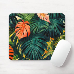 Colorful Tropical Leaves en Hibiscus Flowers   Muismat
