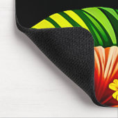 Colorful Tropical Leaves en Hibiscus Flowers | Muismat (Hoek)