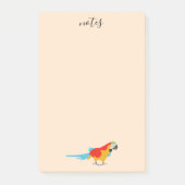 Colorful Tropical Macaw Post-it® Notes (Voorkant)