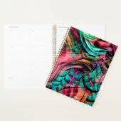 Colorful Tropical Oerwoud Planner (Display)