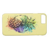 Colorful Tropical Pineapple Hoesje (Achterkant (Horizontaal))