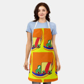 Colorful Truck Schort (Gedragen)