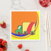 Colorful Truck Servet (Insitu)